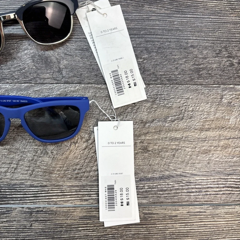 Janie and Jack‎ 0-2 Years Sunglasses Bundle (2 Pairs) NEW